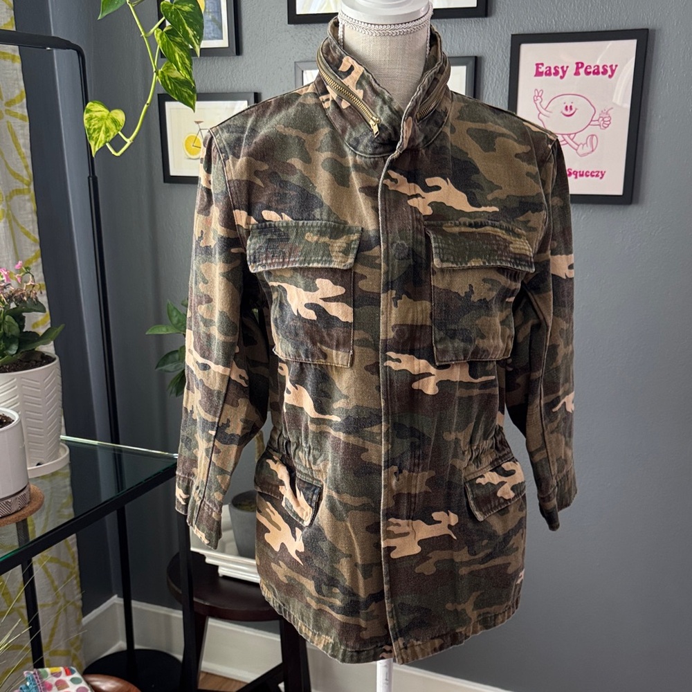 HAODUOYI Camouflage Jacket